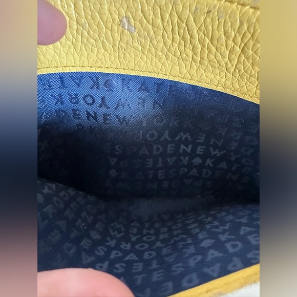 🍋 Kate Spade Wellesley Limoncello Leather Continental Wallet 🍋 - Picture 8 of 16